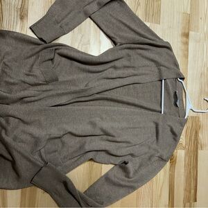Cozy Brown Cardigan Sweater